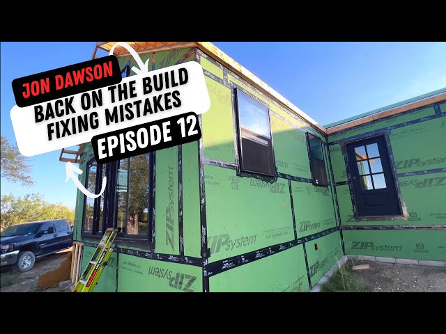 Fixing our porch issues | Off Grid Build EP 12