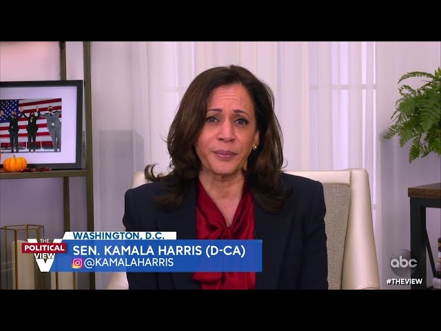 Sen. Kamala Harris Calls Trump’s Attacks On Her ‘Predictable’ And ‘Childish’ | The View