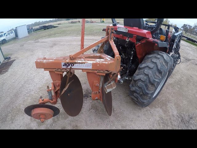 How to Plow with a TYM Compact Tractor