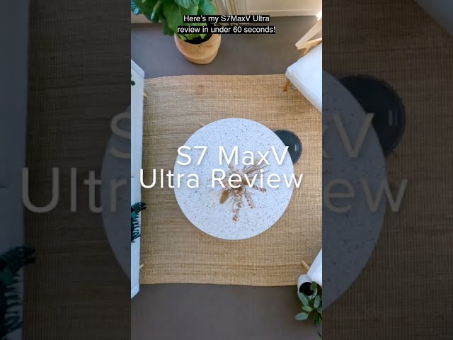 Roborock S7 MaxV Ultra 60 Second Review