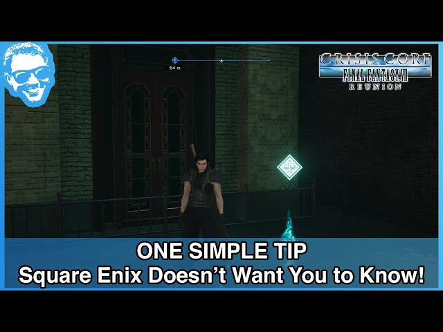 Major Trophy Hunting Tip! - Crisis Core Final Fantasy VII REUNION [4k]