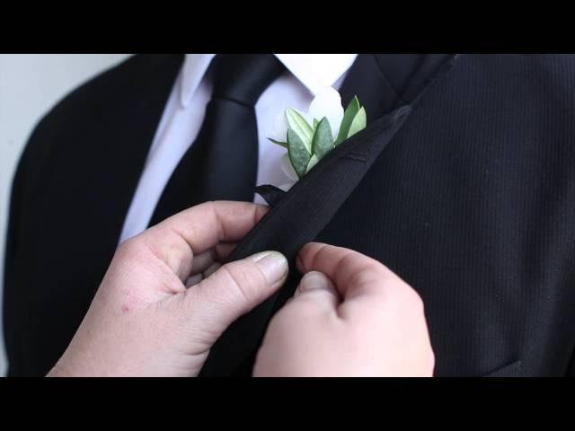 How To Pin A Boutonniere!