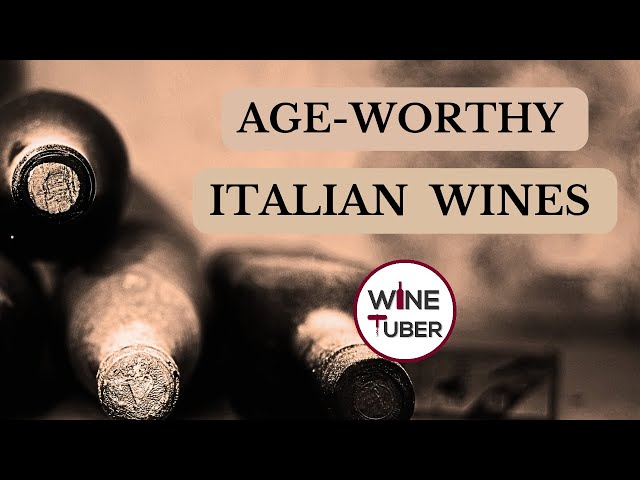 Age-worthy red wines. 10 best Italian red wine for aging!