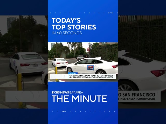 The Minute: Pedestrian on BART tracks cause closure, fatal crash in Fremont, and Gig worker caravan