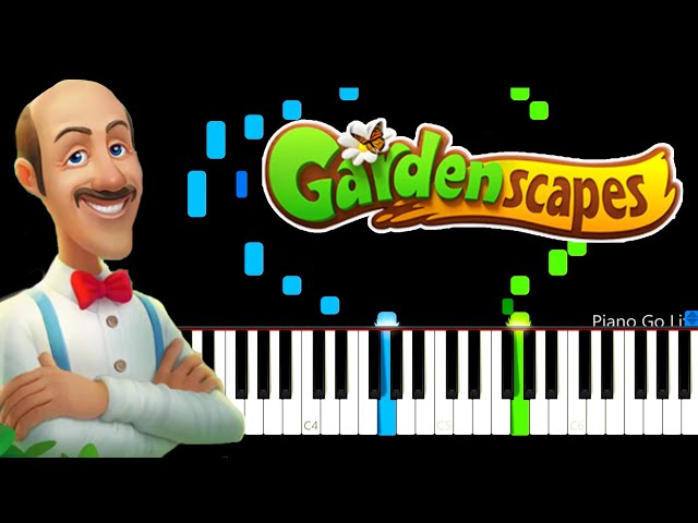 Gardenscapes - Theme Song Piano Tutorial