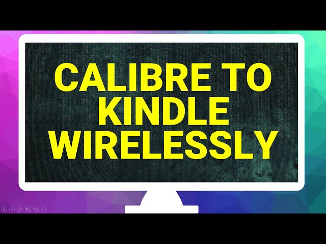 Send Ebooks to Kindle Wirelessly with Calibre using GMX from Local Computer