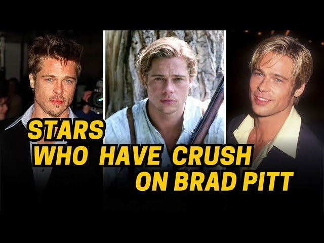 Brad Pitt's Irresistible Charm: Female Celebrities Fall Head Over Heels!
