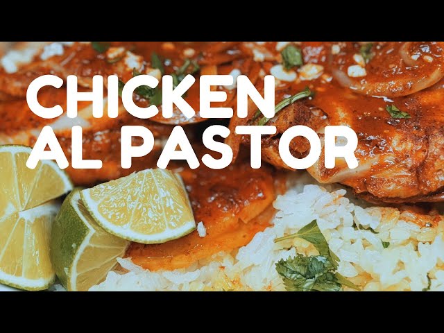 Chicken Al Pastor #chicken #mexicanfood #alpastor