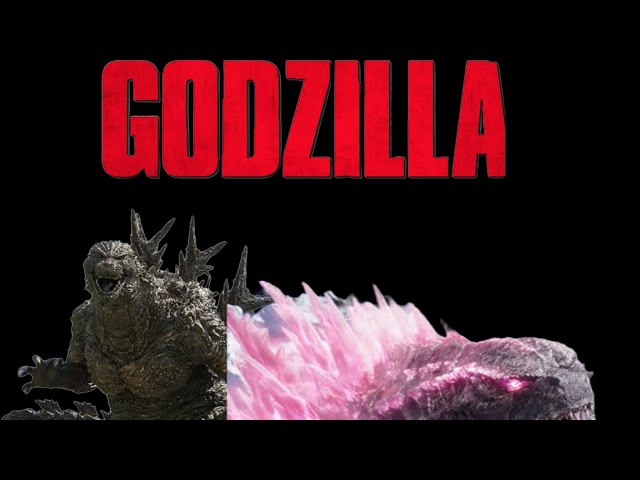new and old godzillas