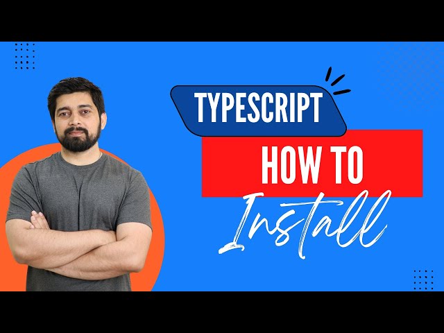 How to install typescript