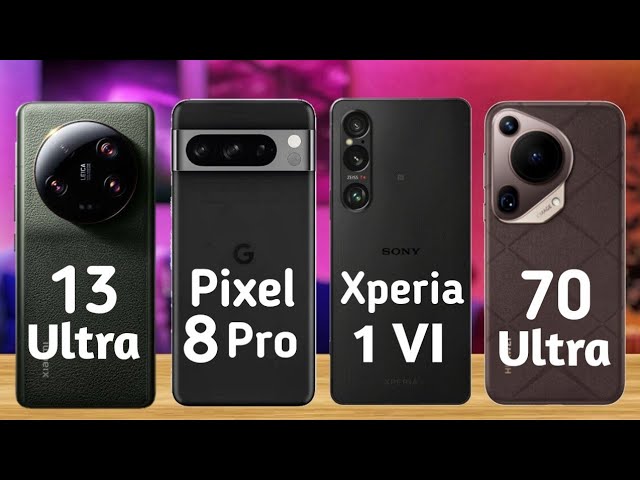 Sony Xperia 1 vi Vs Xiaomi 13 Ultra Vs Huawei Pura 70 Ultra Vs Google Pixel 8 Pro | Full Compression
