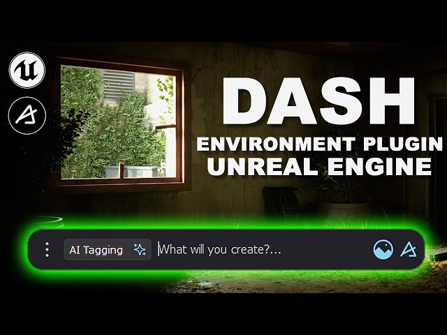 Creating Environments with Dash's AI Content Library in Unreal Engine 5