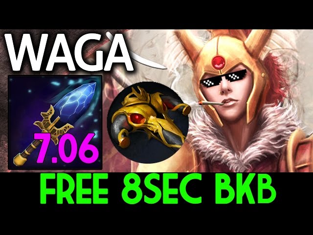 New Upgrade 7.06 | Legion Aghanim's Free 8Sec BKB by Waga Dota 2