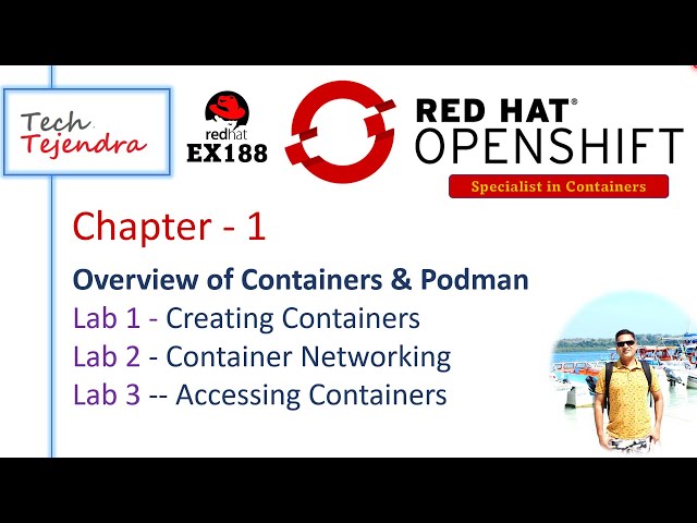 Podman, Creating & Accessing Containers, Networking RedHat Ex188 Specialist in Containers OpenShift