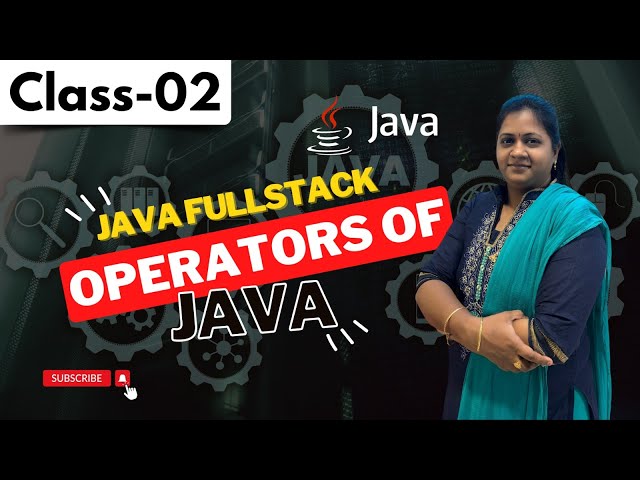 Java FullStack Class 02 | Operators Of Java | Java FullStack Tutorial for Beginners#harshatrainings