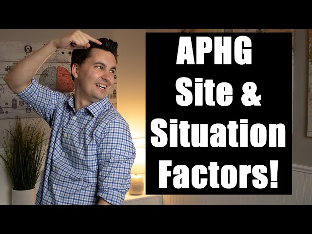Site & Situation (1 Min APHG Review) #Shorts