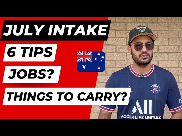 BEST TIPS FOR JULY INTAKE 2024 | Watch this before coming!