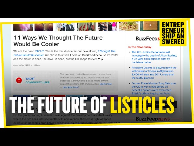 The Future of Listicles