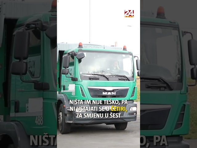 Ivana i Rozalija voze kamione Čistoće: 'Veliki volani naša su velika ljubav, a i muževi šoferi'