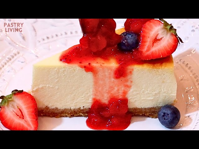 Perfectly Smooth & Creamy New York Cheesecake