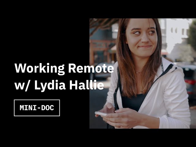 A Day with Remote Software Engineer Lydia Hallie