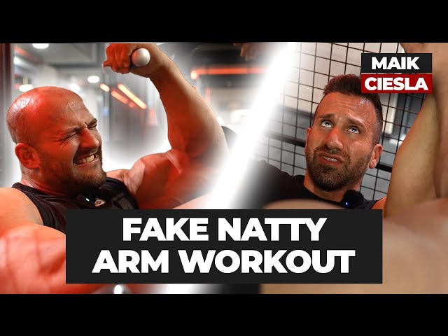 Arms - Natty vs Fake Natty wer zerstört wen? Evoland Workout!