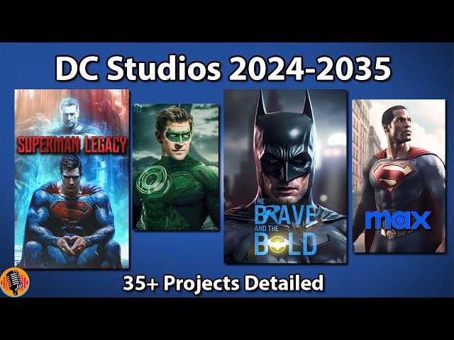 Every DC Studios DCU & Elseworld Project in Development From 2024 to 2035