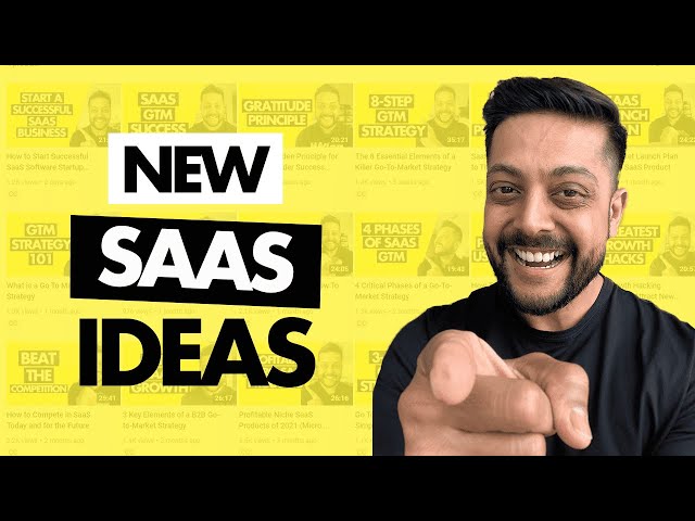 SaaS Ideas to Build Right Now, Before Someone Else Does