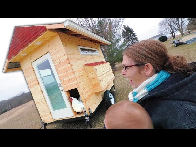 The ULTIMATE Mobile Chicken Coop 🐔 PART 2: Building the Coop
