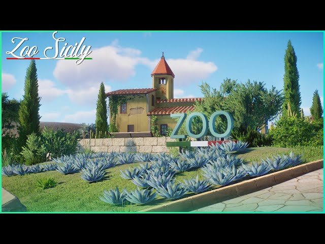 I create THE Best Sicilian Zoo: A new Beginning - Planet Zoo Ep. 1
