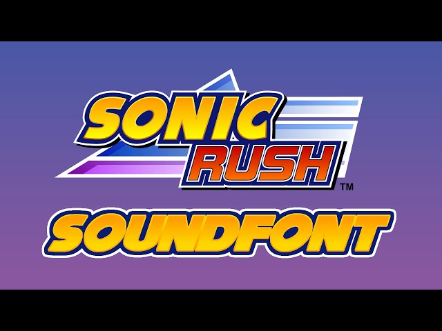 Sonic Rush Soundfont