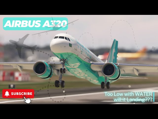 Most SKILLED PILOT GIANT Aircraft Landing!! Flynas Airbus A320 Landing at Los Angeles Airport