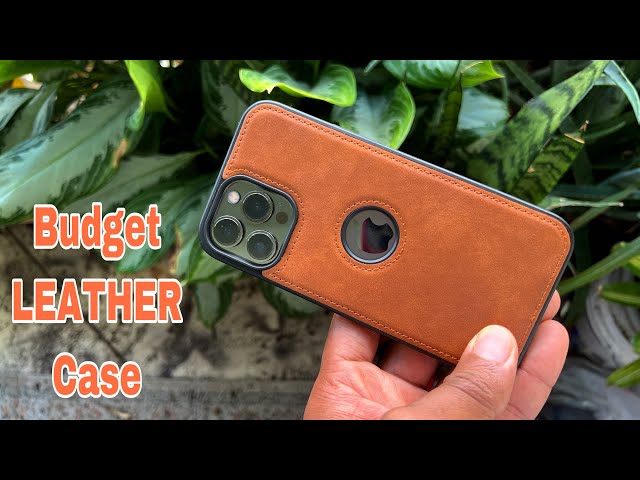 Light Brown Leather Case For Iphone 13 Pro Max Unboxing And Review