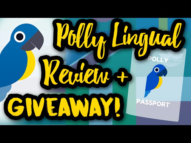Polly Lingual App Review & Giveaway!