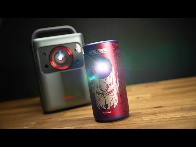 Nebula Transformers Edition Capsule 3 Portable Laser Projector