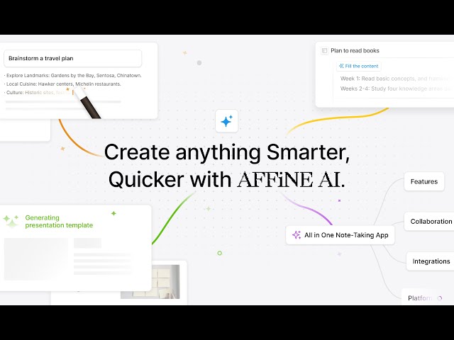 AFFiNE AI - Write, Draw and Present with AI