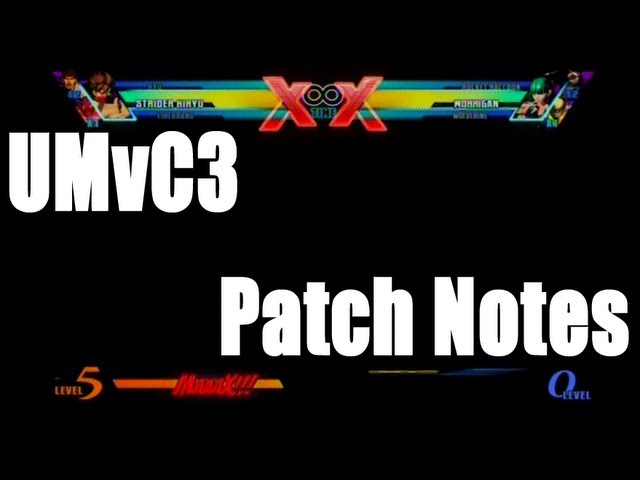 UMvC3: Dec.19th Patch Notes [Glitches/Infinites]