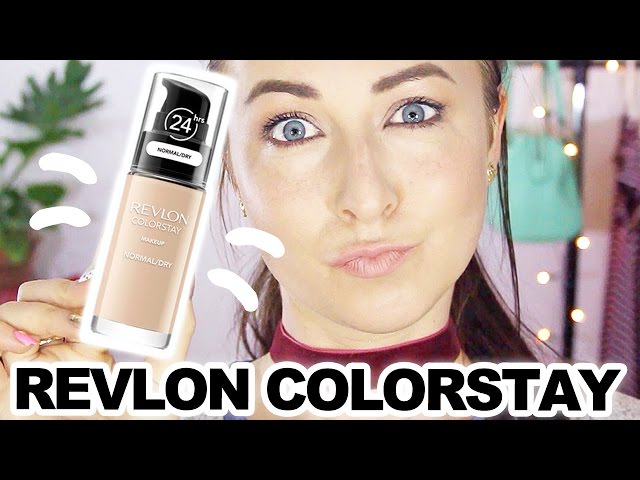 Revlon Colorstay Makeup Foundation - Review & Demo