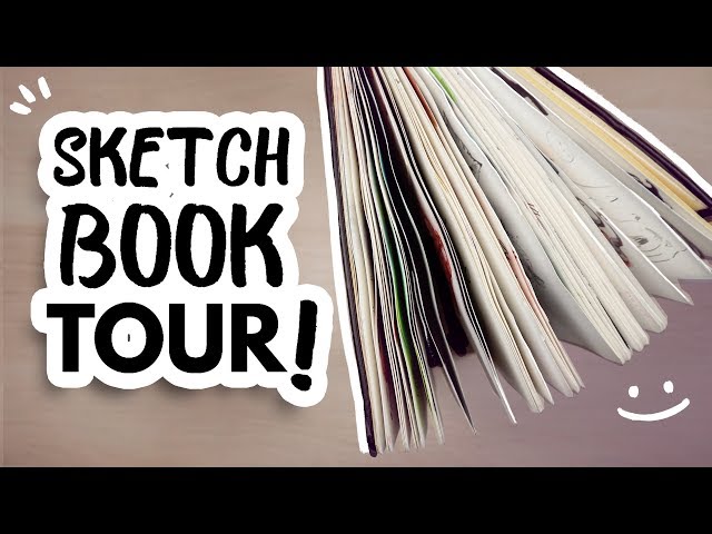 illo SKETCHBOOK TOUR! I Finally Finished my Sketchbook!