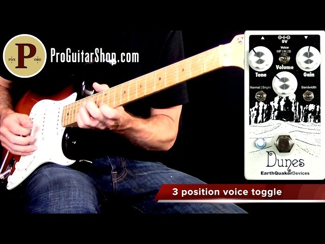 Earthquaker Devices Dunes Overdrive Demo by Mike Hermans