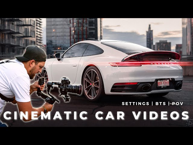 DO THIS When Shooting Cinematic Car Videos! POV B-Roll and Settings