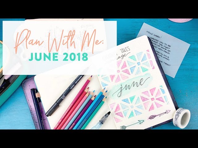Plan With Me: Starting Fresh in a New Notebook for June