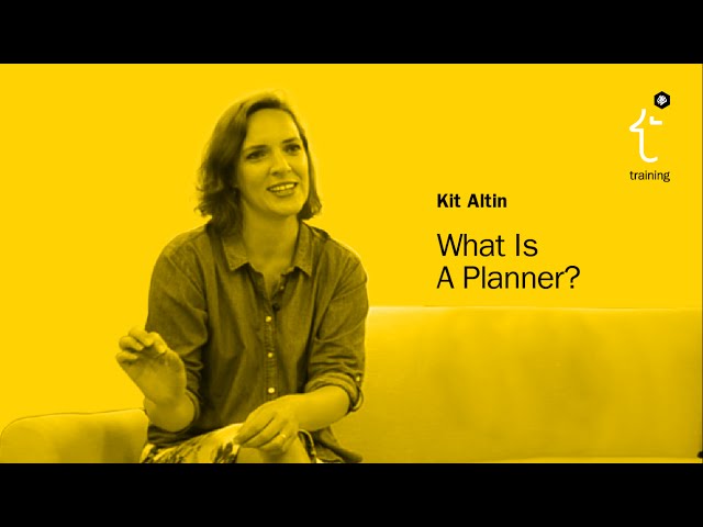 What Is A Planner? | D&AD Masterclass