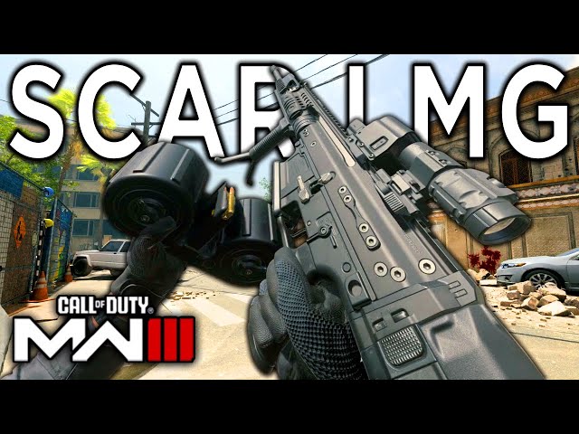 SCAR LMG Kills Everything - FN HAMR IAR (TAQ Eradicator) - Modern Warfare 3 Multiplayer Gameplay