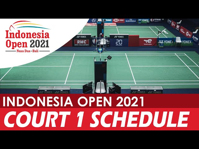 Jadwal Indonesia Open 2021 Main Location - 1