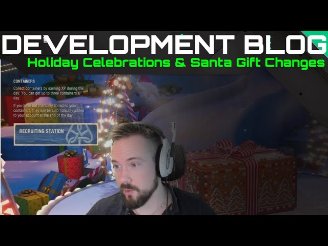 Development Blog - Holiday Celebrations & Santa Gift Changes