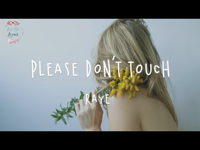 Raye - Please Don't Touch (Lyric Video)