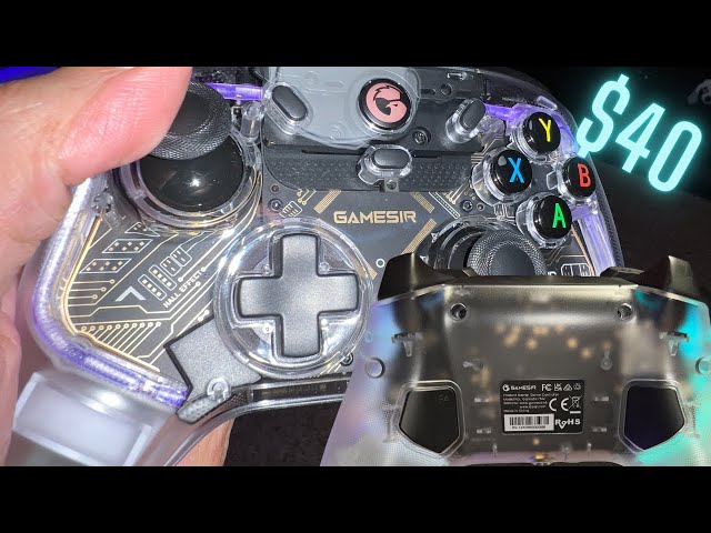 GameSir T4 Kaleid Controller Review-Anti Stick Drift and Gorgeous!