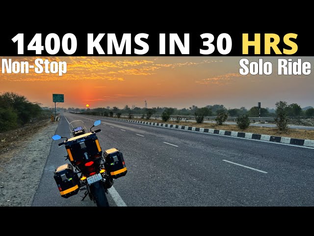 GOA TO UDAIPUR 1400 KMS NON STOP IN 30 HRS | DELHI-MAHARASHTRA-GOA SOLO BIKE RIDE | Honda CB500X