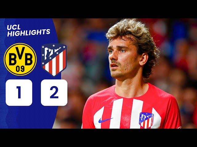 Atletico Madrid vs Dortmund (2-1) | All Goals & Highlights | Champions League Quarterfinals
